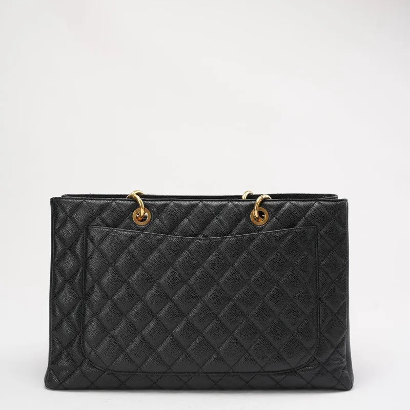 Chanel Grand Shopping Tote (GST) in Black Caviar 2014