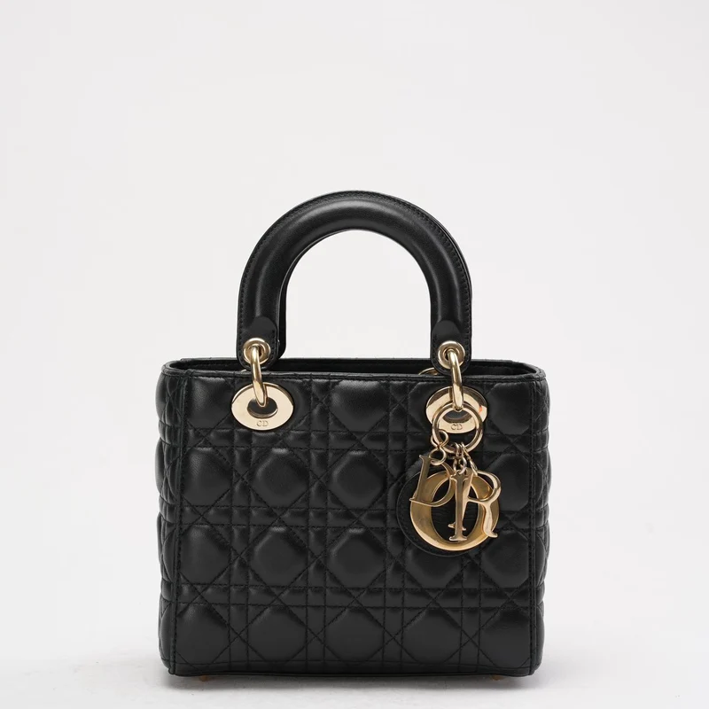 Dior Schwarze kleine Lady Dior My ABCDior Tasche 2017