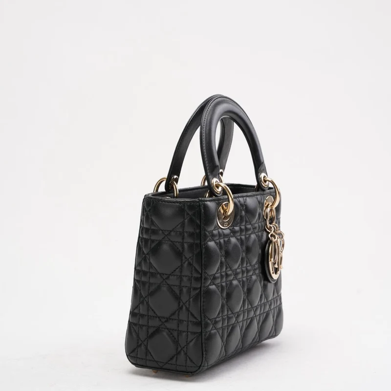 Dior Schwarze kleine Lady Dior My ABCDior Tasche 2017