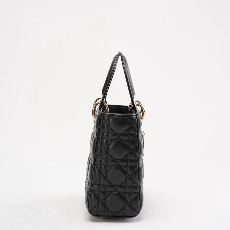 Dior Schwarze kleine Lady Dior My ABCDior Tasche 2017