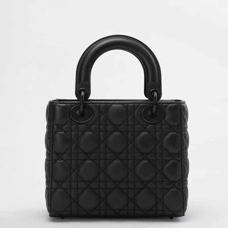 Christian Dior Black Cannage Small Lady Dior 2020