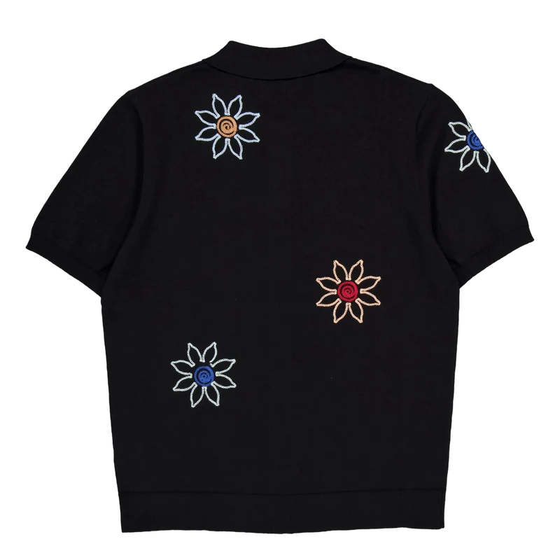 Tellaro Ss Shirt Black / Multi