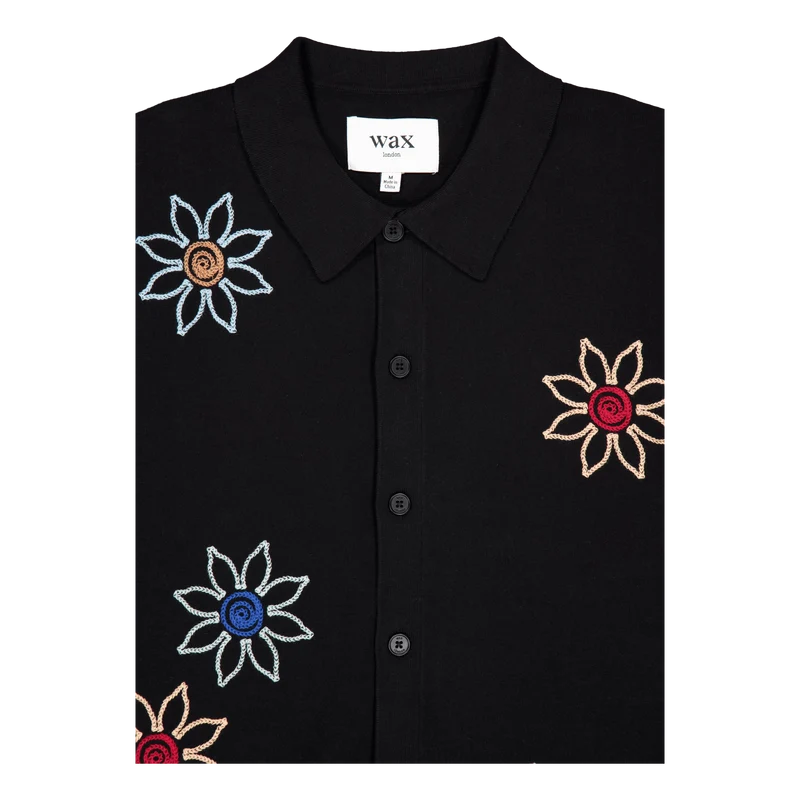 Tellaro Ss Shirt Black / Multi
