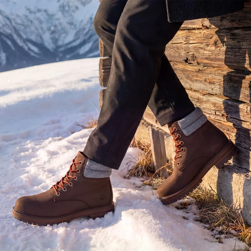 Merino Leather Boot Men