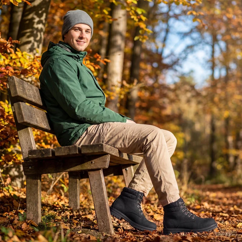 Merino Leather Boot Men