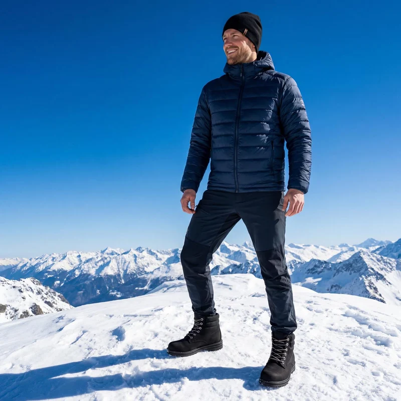 Merino Leather Boot Men