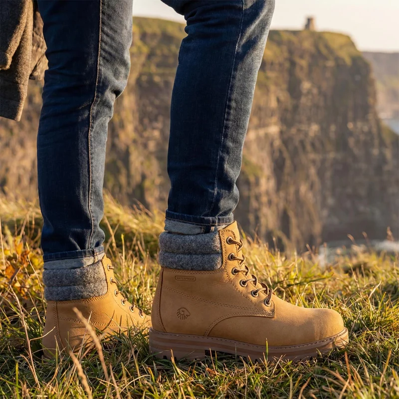 Merino Leather Boot Men