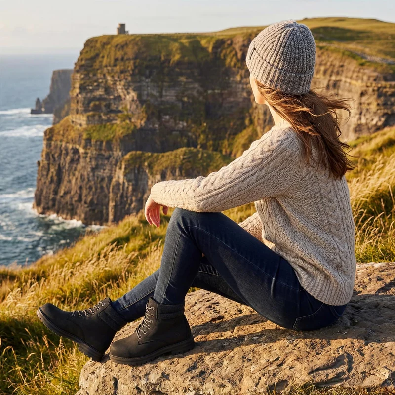 Merino Leather Boot Women