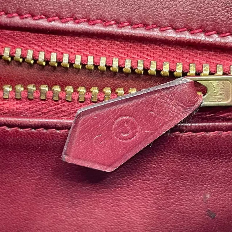 Hermes Vintage Constance 24 Burgunder Box 1980er Jahre