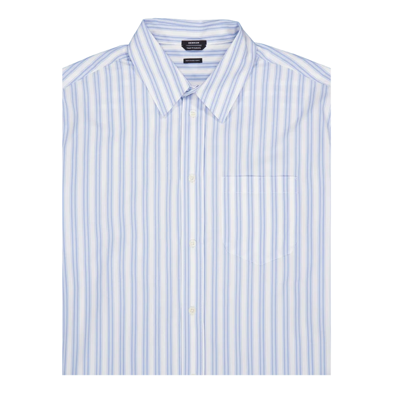 Noah Shirt Lcs Cashmere Blue