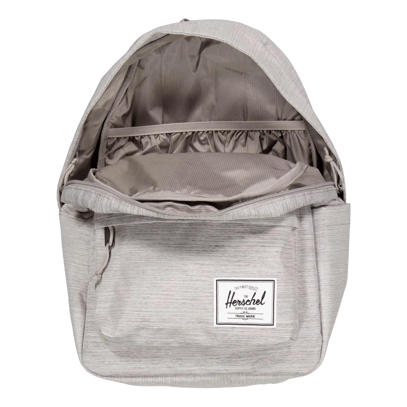 Herschel Classic Backpack Light Grey Crosshatch