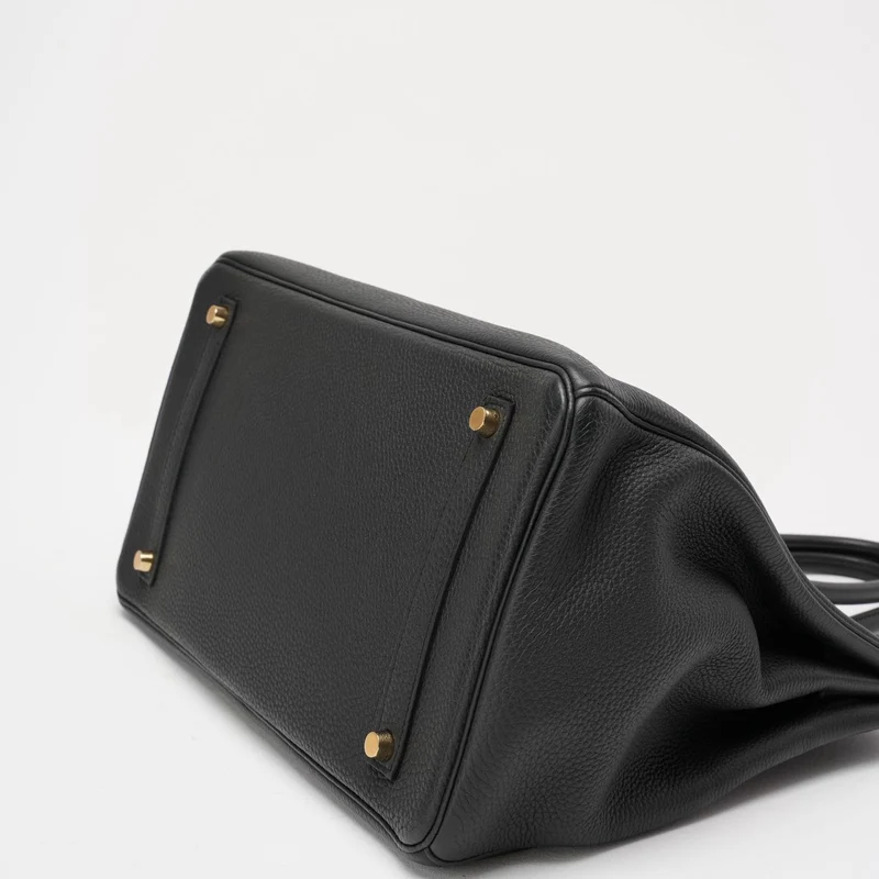 Hermes Black Birkin 35 Togo Leder 2014