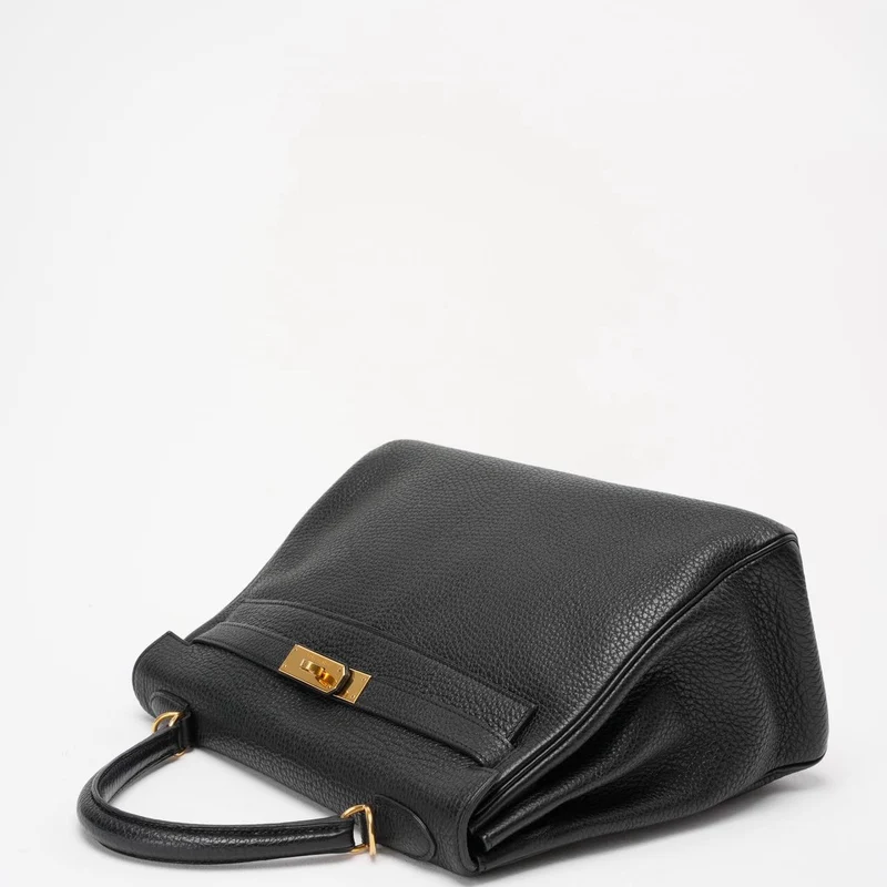 Hermes Black Kelly 32 Retourne Togo Leder 2011