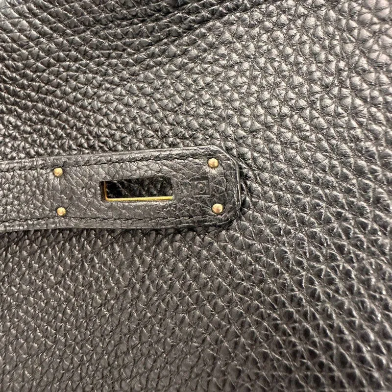 Hermes Black Kelly 32 Retourne Togo Leder 2011