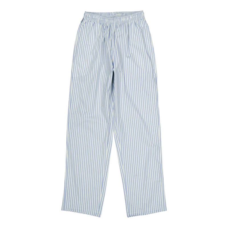 Ice Blue Striped Pyjama Pants Blue