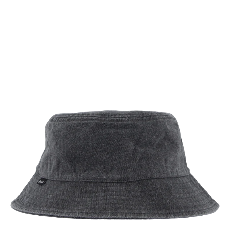 Norman Faculty Bucket Hat Black Stone Wash