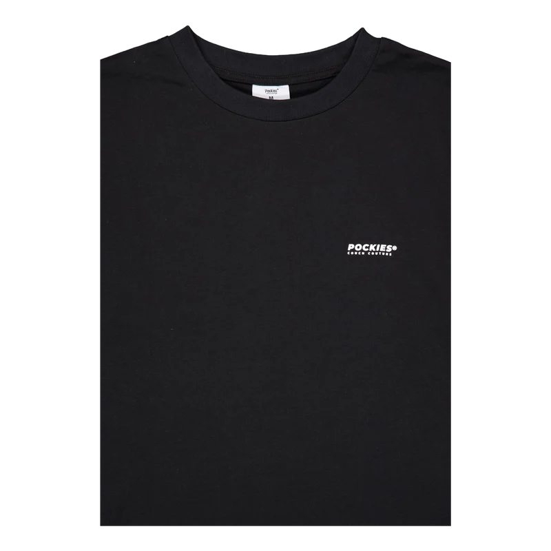 Word Tee Black Black