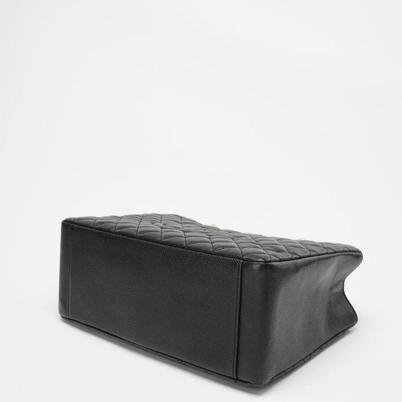 Chanel Schwarze Grand Shopping Tote (GST) 2012-2013