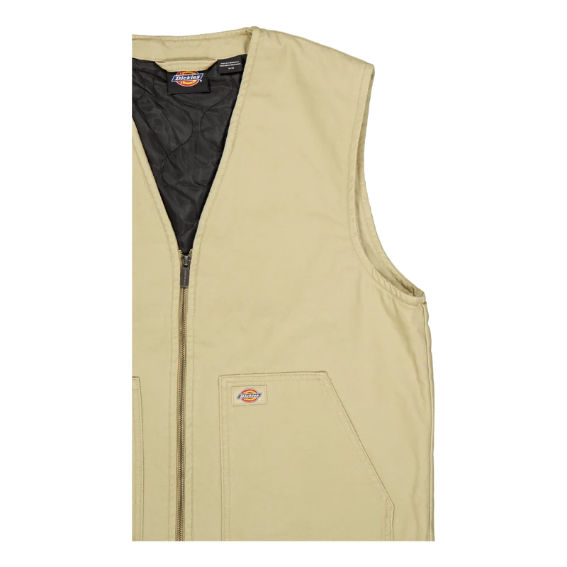 Duck Canvas Summer Vest Sw Des Desert Sand