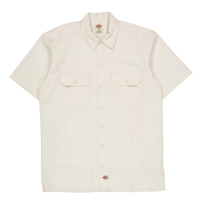 Work Shirt Ss Rec Whitecap Gra Whitecap Gray