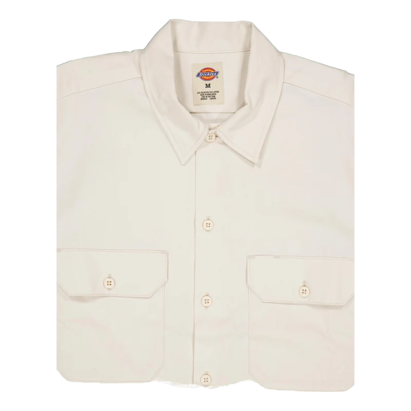 Work Shirt Ss Rec Whitecap Gra Whitecap Gray