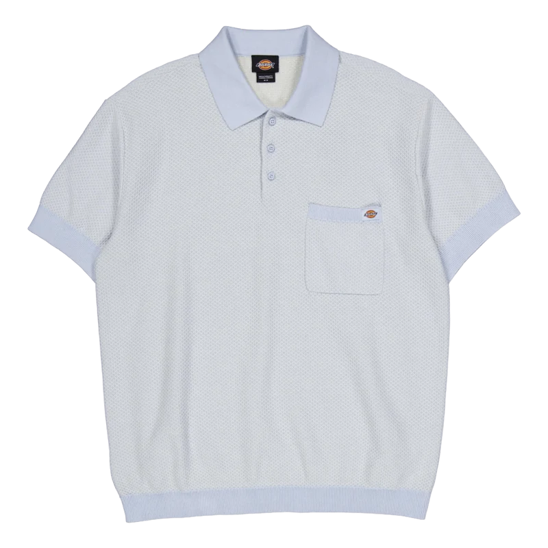 Rocky Knit Polo Ss Whitecap Gr Whitecap Gray
