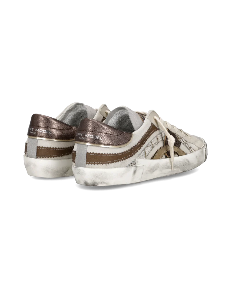 Sneakers Prsx Tennis Women, White Bronze