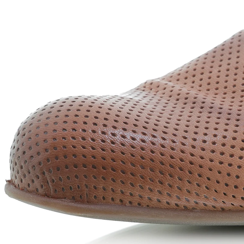 Ivy 3 nude/cognac/cuero