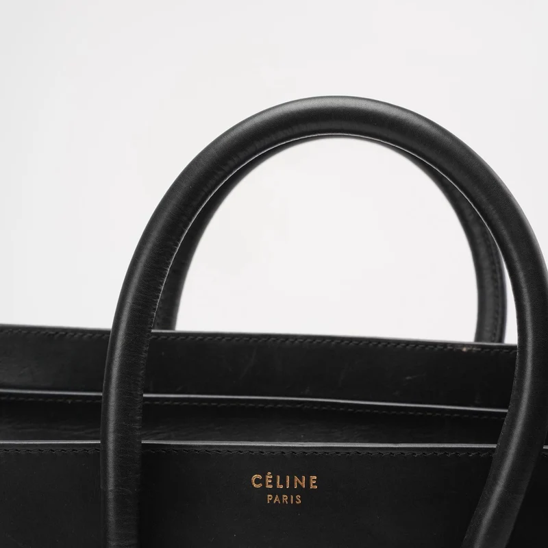 Celine Schwarzes Gepäck Mittlere Tragetasche 2012