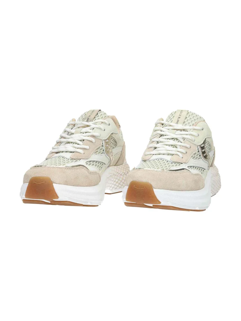 Club122. Suede/Mesh light beige/off white