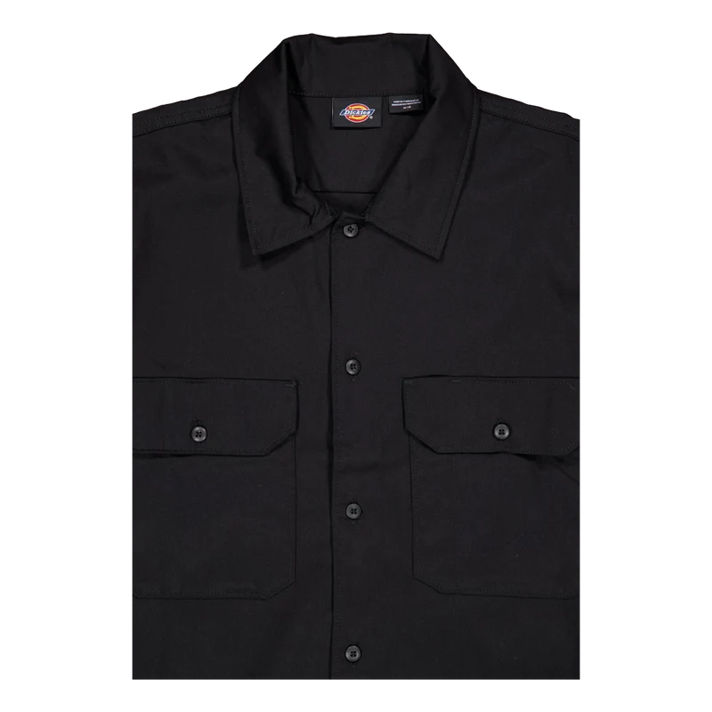 Unionville Gd Work Shirt Ss Bl Black