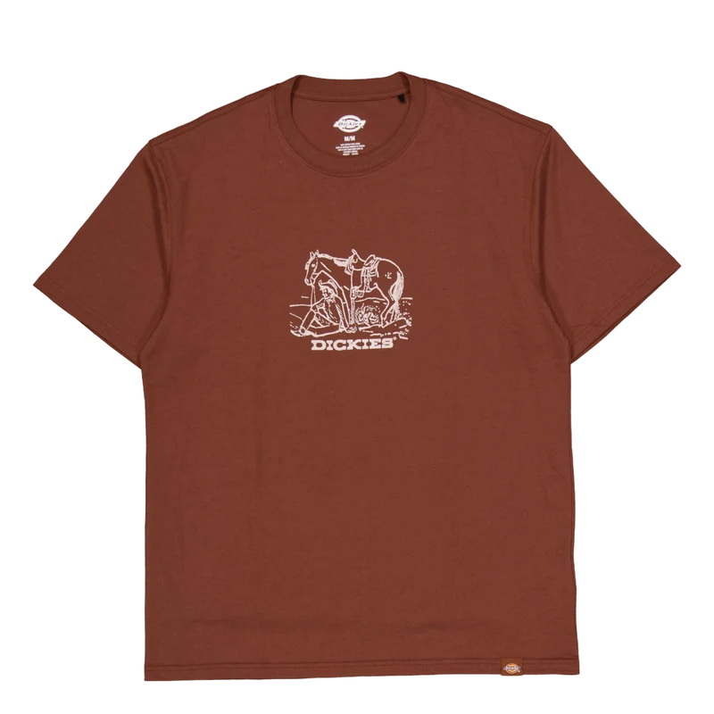 Companion Center Logo Ss Tee C Cappuccino
