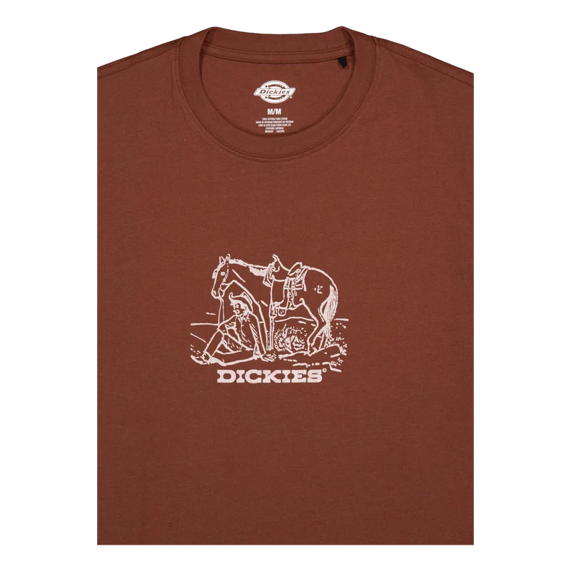 Companion Center Logo Ss Tee C Cappuccino