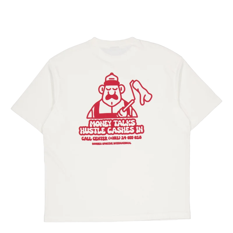 Money Talks Tee White