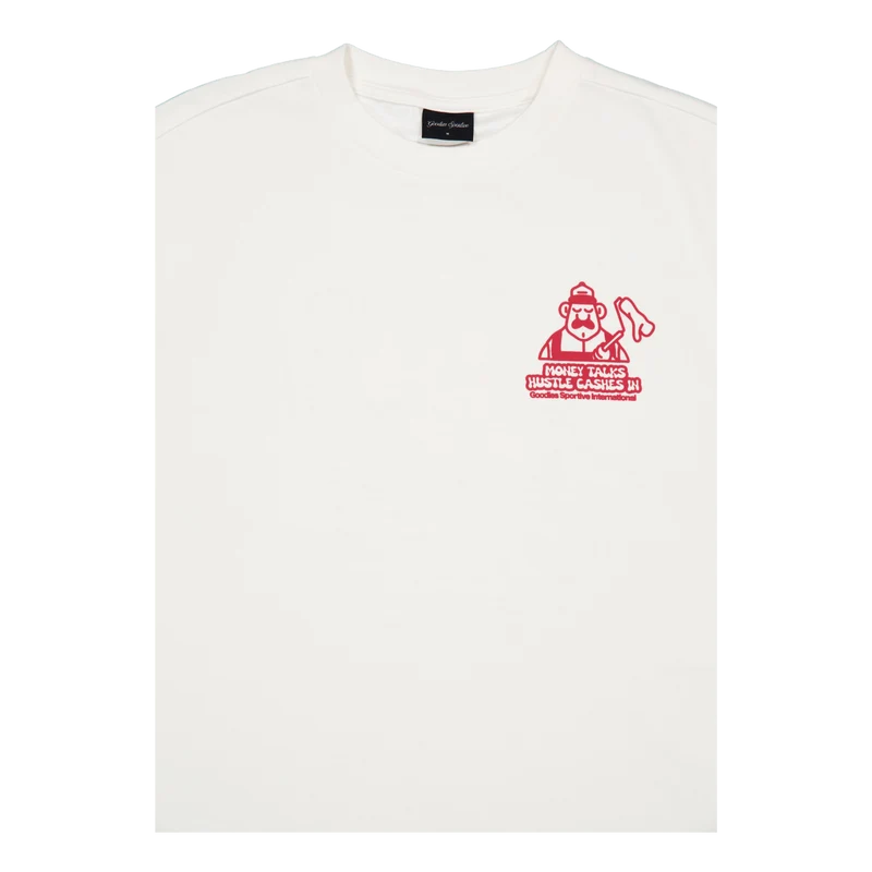 Money Talks Tee White