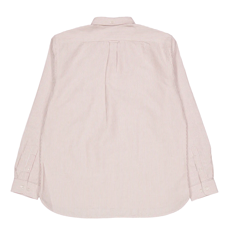 Heritage Oxford Shirt Burgundy/ecru