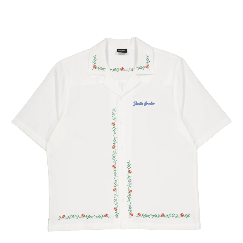 Chardonnay Flower Shirt White