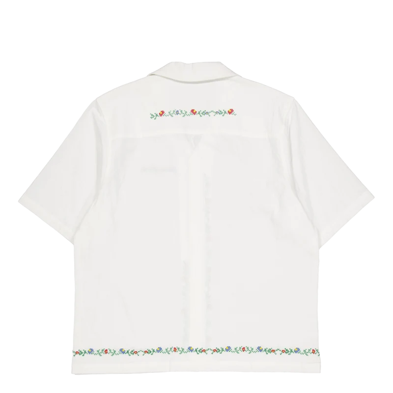Chardonnay Flower Shirt White