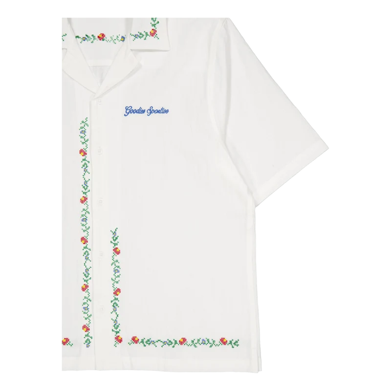 Chardonnay Flower Shirt White