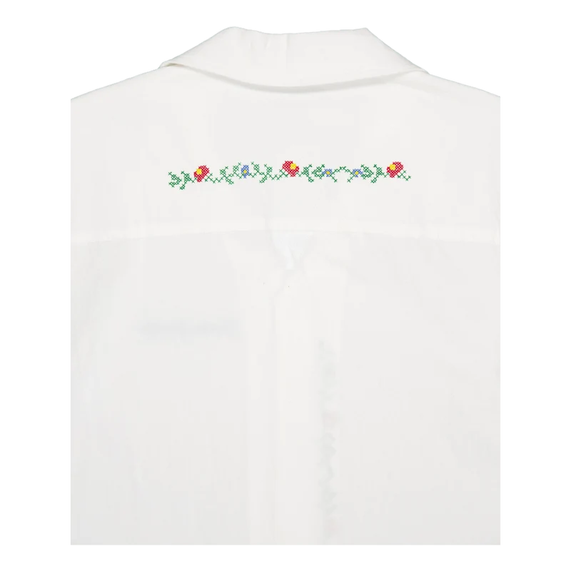 Chardonnay Flower Shirt White