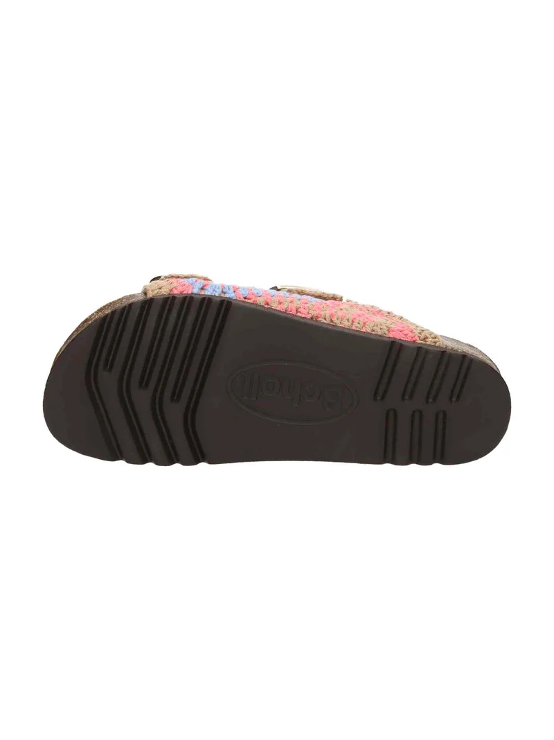 Noelle dark brown/purple/coral