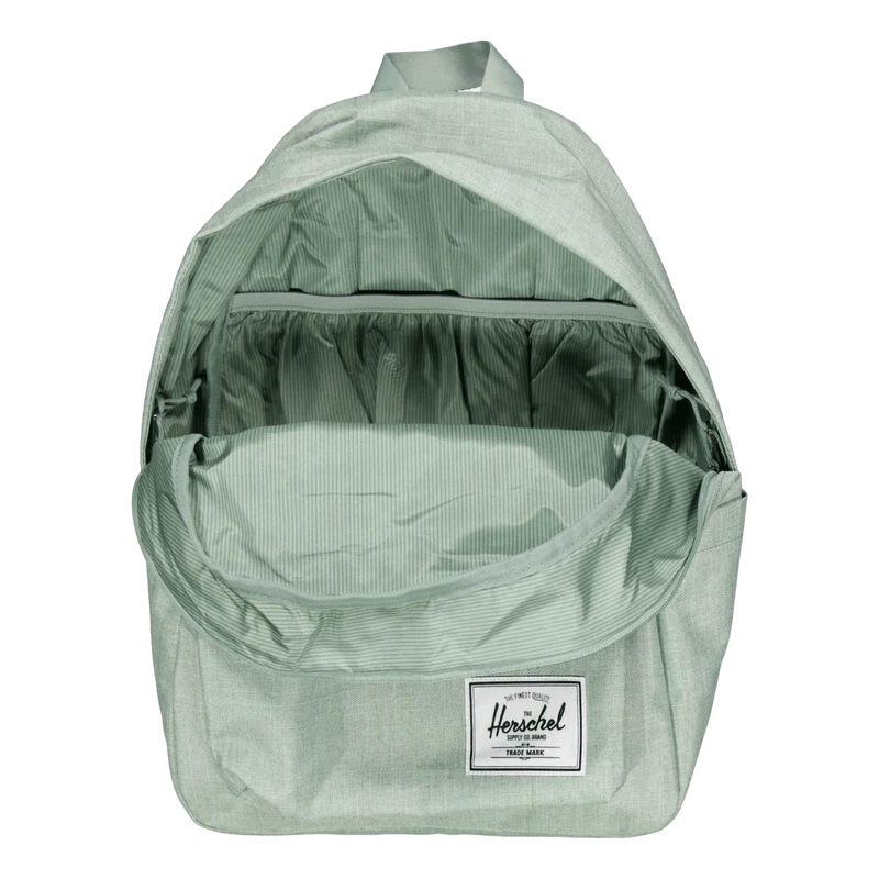 Herschel Classic Backpack Iceberg Green Crosshatch