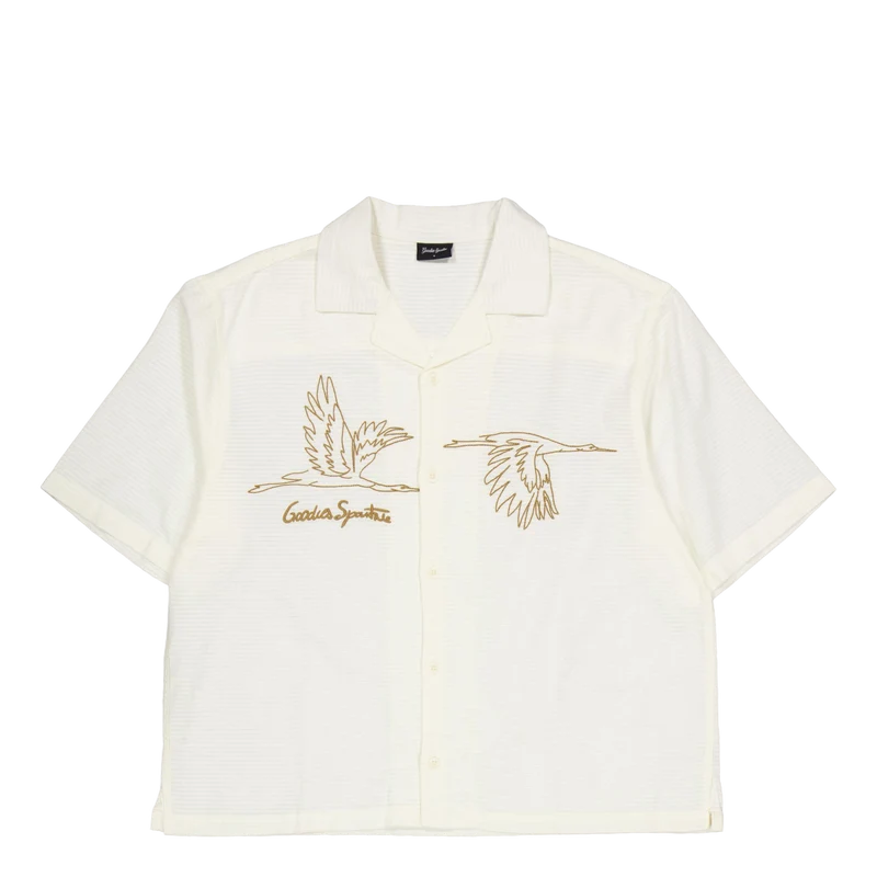 Goose Cotton Linen Lyocell Shi Ecru