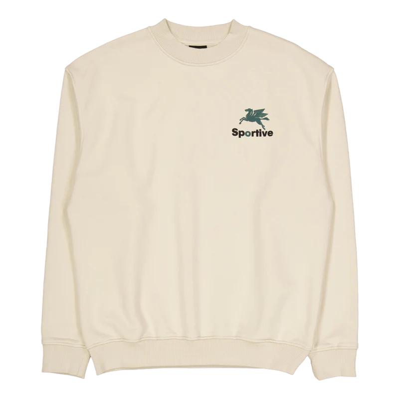550gms Premium Hummus Crewneck Ecru