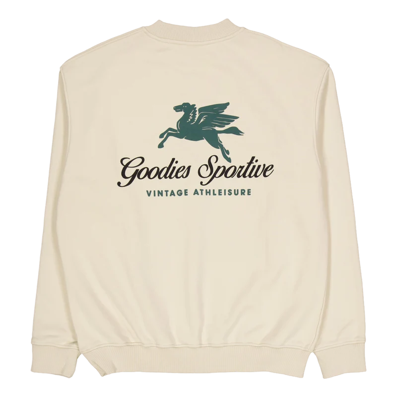 550gms Premium Hummus Crewneck Ecru