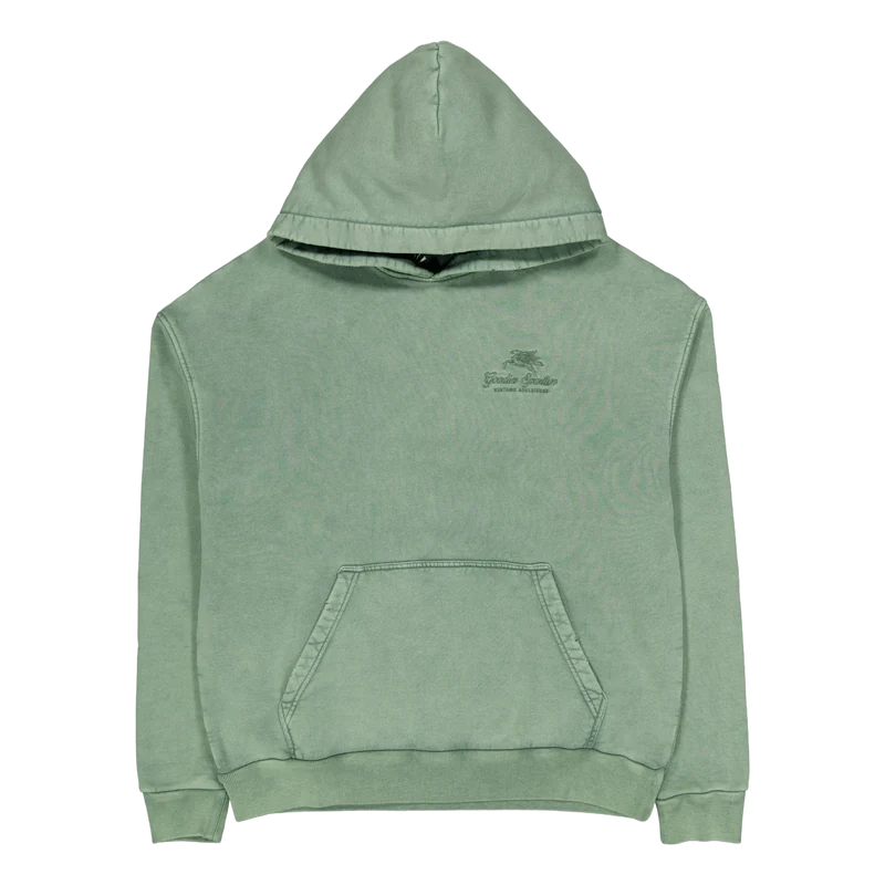 550gms Premium Boxy Hoodie Green