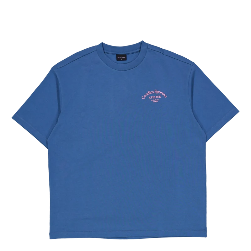 Premium Tee Stone Wash Blue