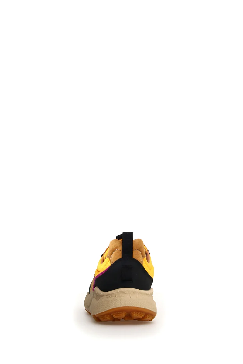 Iwano 2 Uni Suede/Nylon black cognac yellow