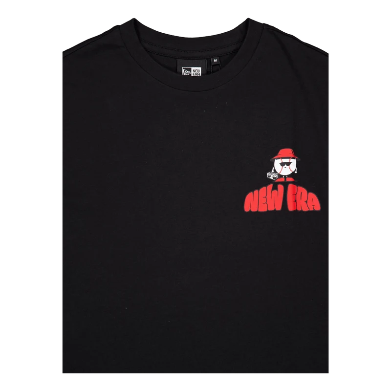 Ne City Graphic Os Tee Newera Blkwhi