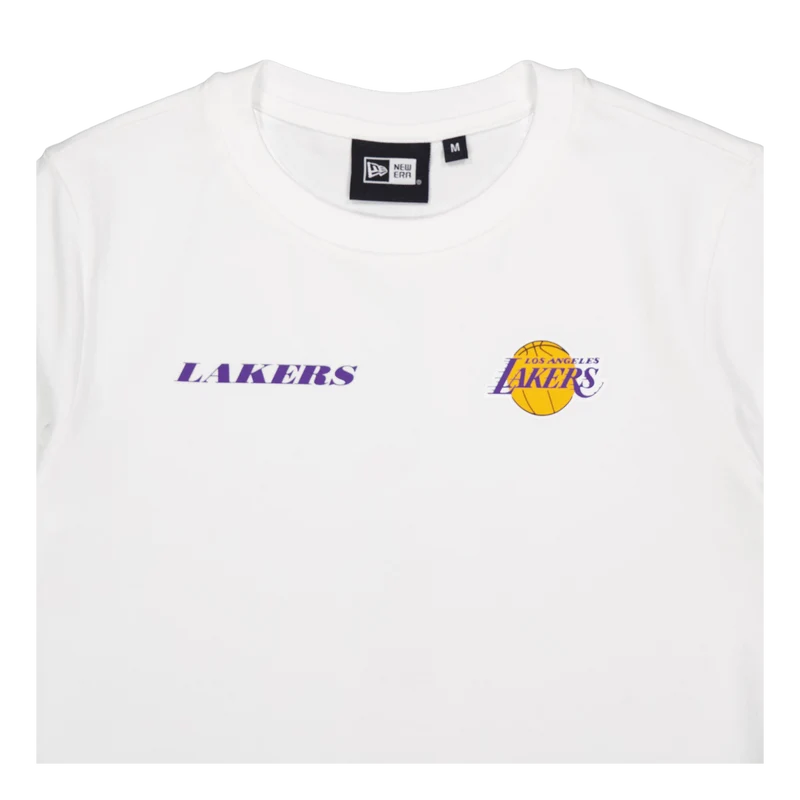 Nba Wrdmark Slim Tee Loslak Whitrp